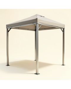 10 Ft. W X 10 Ft. D Aluminum Pergola With Canopy (synthetic illustration; no displayed measurements)