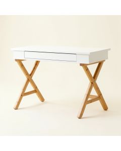 River Canyon Writing Desk - White (synthetic illustration; no displayed measurements)