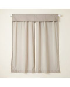 Henke Voile Solid Sheer Rod Pocket Curtain Panels (synthetic illustration; no displayed measurements)