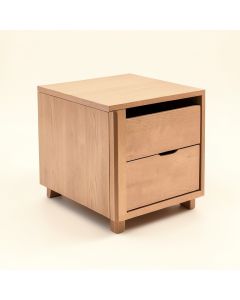 Minerva End Table With Storage (synthetic illustration; no displayed measurements)