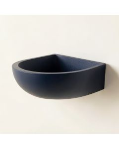 Olive Crest Wall-Mounted Cat Perch - Navy (synthetic illustration; no displayed measurements)