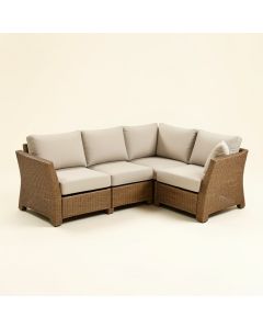 Outdoor 4 Piece Sofa Seating Group With Cushions (synthetic illustration; no displayed measurements)