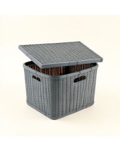 Hazel Crossing Laundry Hamper - Gray (synthetic illustration; no displayed measurements)