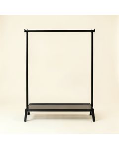Olive Brook Empty Garment Rack - Black (synthetic illustration; no displayed measurements)