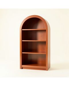 Moss Dell Freestanding Bookcase - Terracotta (synthetic illustration; no displayed measurements)