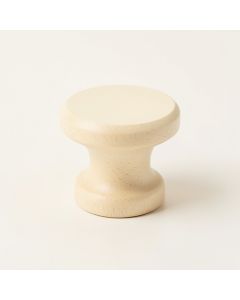 Spruce Branch Cabinet Knob Without Packaging - Cream (synthetic illustration; no displayed measurements)