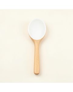 Meadow Dale Cooking Spoon - White (synthetic illustration; no displayed measurements)