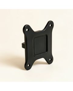 Black Fixed Desktop Mount For Holds Up To 110 Lbs (synthetic illustration; no displayed measurements)