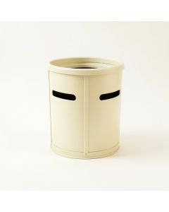 Spruce Branch Closed Garden Compost Bin - Ivory (synthetic illustration; no displayed measurements)