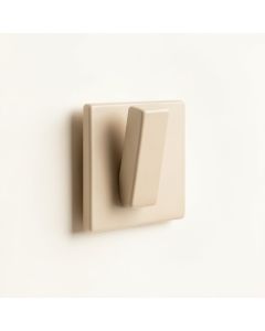 Elm Bridge Wall-Mounted Robe Hook - Beige (synthetic illustration; no displayed measurements)