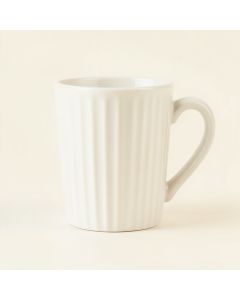 Hill Crest Ceramic Mug - White (synthetic illustration; no displayed measurements)