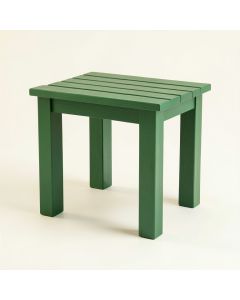 Slate Crest Compact Balcony Table - Green (synthetic illustration; no displayed measurements)