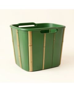Cedar Brook Laundry Hamper - Green (synthetic illustration; no displayed measurements)