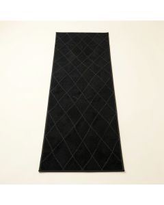 Summit Branch Narrow Runner Rug - Black (synthetic illustration; no displayed measurements)