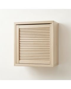 Fern Brook Wall-Mounted Entry Cabinet - Beige (synthetic illustration; no displayed measurements)