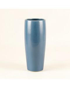 Cedar Bluff Empty Decorative Vase - Blue (synthetic illustration; no displayed measurements)