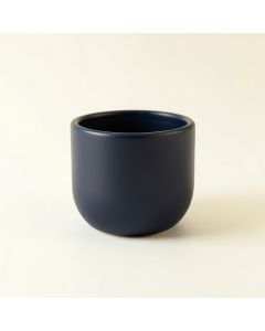 Sage Bluff Empty Candle Holder - Navy (synthetic illustration; no displayed measurements)
