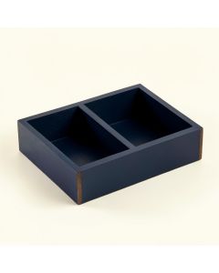 Dune Bridge Empty Pantry Drawer Organizer Insert - Navy (synthetic illustration; no displayed measurements)
