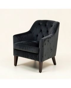 Denman Tufted Velvet Upholstered Side Chair (synthetic illustration; no displayed measurements)