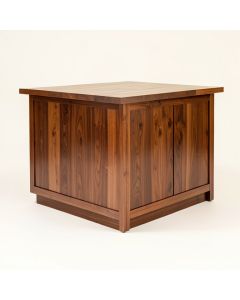 Brookstonval Kitchen Island Solid Wood (synthetic illustration; no displayed measurements)