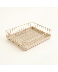 Elm Bluff Empty Under-Desk Cable Tray - Beige (synthetic illustration; no displayed measurements)