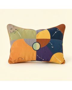 Scorpio Zodiac Sign Lumbar Pillow (synthetic illustration; no displayed measurements)