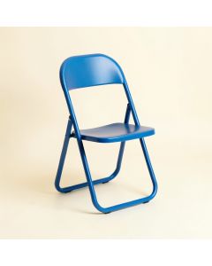 Dune Branch Folding Outdoor Chair - Blue (synthetic illustration; no displayed measurements)
