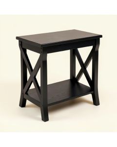 Cliff Field Side Table - Black (synthetic illustration; no displayed measurements)