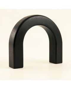 Meadow Arc Cabinet Handle Without Packaging - Black (synthetic illustration; no displayed measurements)