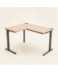 Series C Height Adjustable L-Shaped Standing Desk (synthetic illustration; no displayed measurements)