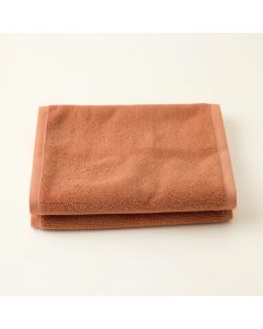 Hill Bend Bath Towel - Terracotta (synthetic illustration; no displayed measurements)