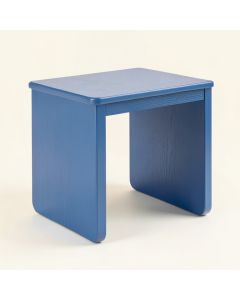 Dune Bend Side Table - Blue (synthetic illustration; no displayed measurements)