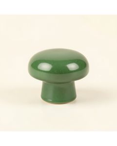 Birch Bend Cabinet Knob Without Packaging - Green (synthetic illustration; no displayed measurements)