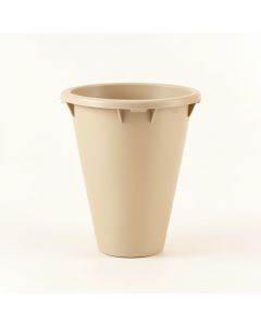 Lake Bend Empty Railing Planter With Integral Brackets - Beige (synthetic illustration; no displayed measurements)