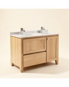 Sheffield 80 '' Double Bathroom Vanity Set (synthetic illustration; no displayed measurements)