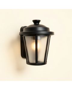 Rockmeade Black 1 - Bulb 11 '' H Outdoor Wall Lantern (synthetic illustration; no displayed measurements)