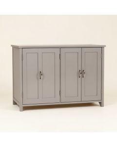 Clerfont 4 Door Rectangular Accent Cabinet (synthetic illustration; no displayed measurements)