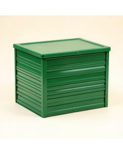 Meadow Crest Closed Outdoor Storage Box - Green (synthetic illustration; no displayed measurements)