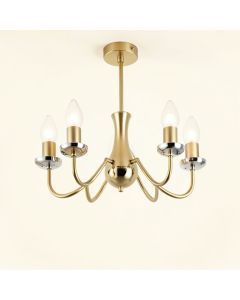 Alyse 6 - Light Sputnik Sphere Chandelier (synthetic illustration; no displayed measurements)