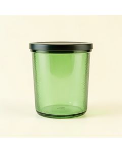 Stone Crossing Storage Canister With Lid - Green (synthetic illustration; no displayed measurements)