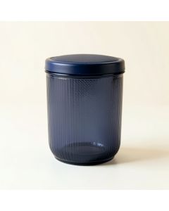 Heath Bluff Storage Canister With Lid - Navy (synthetic illustration; no displayed measurements)