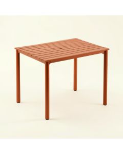 Ridge Brook Patio Table - Terracotta (synthetic illustration; no displayed measurements)