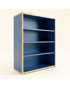 Birch Dell Freestanding Bookcase - Blue (synthetic illustration; no displayed measurements)