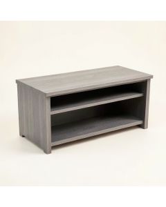 Linden Crest Shoe Storage Bench - Gray (synthetic illustration; no displayed measurements)