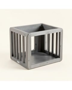 Briar Brook Empty Furniture-Style Pet Crate - Gray (synthetic illustration; no displayed measurements)