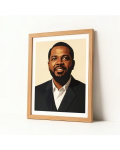 Barack By Dayat Banggai - Graphic Art Print (synthetic illustration; no displayed measurements)