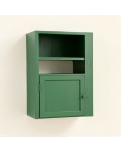 Willow Crest Wall-Mounted Entry Cabinet - Green (synthetic illustration; no displayed measurements)