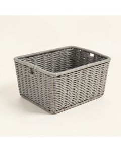 Holly Arc Empty Storage Basket - Gray (synthetic illustration; no displayed measurements)