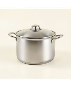 Update International Double Boiler Stock Pot With Lid (synthetic illustration; no displayed measurements)