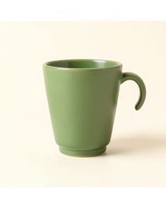 Clay Canyon Ceramic Mug - Green (synthetic illustration; no displayed measurements)